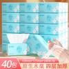 40 Paquetes de Papel Tisú, Caja Completa Venta al Mayoreo Papel Higiénico, Servilletas Domésticas Asequibles, Pañuelos Faciales, Entrega a Domicilio
