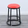 Silla de Barra, Taburete de Barra Redondo, Taburete de Barra KTV de Hierro Forjado, Taburete de Mostrador para Tienda de Teléfonos Móviles, Silla Alta Comercial