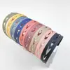 3cm Faixa de Cabelo Preta Simples Antiderrapante Dentada Para Prender Franja Headwear de Plástico para Cabelo para Adultos