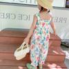 Conjunto de Ursinho de Desenho Animado para Meninas 2026 Moda Verão Nova Roupas Infantis Colete de Bebê Estiloso Calça Anti-Mosquito Conjunto de Duas Peças de Verão