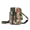 Bolso para teléfono móvil para hombre, bandolera de lona multifuncional para deportes al aire libre, informal, con cinturón, disponible en stock