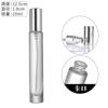10 ml quadrado frasco de vidro de perfume de fundo grosso frasco de spray de perfume frasco vazio de perfume mini sub-frasco de perfume