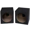 Caja de Audio para Coche Caja Vacía de Bocina de 6.5 Pulgadas Caja de Madera para el Hogar Altavoz de Prueba de Subwoofer para Coche Caja Cuadrada Pequeña Pasiva
