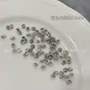 Rhinestones Redondos para Uñas con Base Puntiaguda