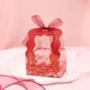 Caixa de doces para casamento 2026 novo modelo, bolsa de doces para casamento de nicho de alta qualidade, caixa de doces para casamento fresca e elegante, caixa de doces para casamento vazia