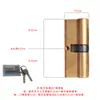 Cilindro de Cerradura Anti-Robo para Puerta de Cobre Puro, Tipo Universal para Uso Doméstico, Cilindro de Cerradura de Cobre para Puerta de Entrada, Cilindro de Cerradura de Repuesto para Puerta Interior de Dormitorio
