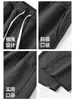Pantalones Casuales Largos de Sarga para Hombre Otoño Holgados Pantalones Deportivos de Chándal Primavera Otoño Pantalones de Hombre Pantalones Rectos con Caída Pantalones Largos para Hombre