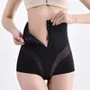 Pantalones moldeadores de mujer al por mayor de fabricante, de cintura alta, con cremallera, para postparto, talla grande, que aprietan la cintura y levantan las caderas, control de abdomen