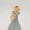 Yingyi Accesorios DIY Nuevo Estilo Ming Flor de Cinco Pétalos Pasador Estilo Antiguo Hanfu Adorno para el Cabello Materiales y Accesorios para el Cabello