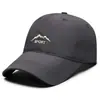 Gorra de Béisbol Transpirable de Secado Rápido para Hombre Transfronteriza Protección Solar para Senderismo al Aire Libre Sombrero para el Sol Verano Nuevo Versátil Gorra con Visera Moderna