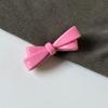 Candy Color Sweet Bow Hairpin Elegant Bangs Broken Hairpin Hairpin Girls' Heart Side Clip Novos acessórios para cabelo