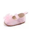 Zapatos de Princesa Elegantes para Salir con Lazo de Perlas Zapatos de Bebé Suela de Goma Antideslizante Zapatos para Niños Pequeños Nueva Primavera y Verano