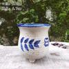 Vaso de Flor Carnuda Cerâmica Jardinagem Cerâmica Mini Novo Criativo Grés Casa Vintage Novo Vaso de Porcelana Vaso
