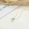 Collar de Diseño Geométrico, Exquisito y Versátil para el Viaje Diario, Galvanizado Ecológico, Venta al por Mayor de Joyería en Yiwu, Accesorios de Nicho de Lujo Ligero