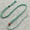 Cordón Colgante de Cuerda Delgada Cuerda de Jade Tejida a Mano Cuerda para Collar de Jade Cuerda Colgante para Cuello Ajustable Cordón para Joyería