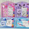 Set de Colorear con Pintura para Estudiantes de Primaria Stitch Kuromi Perro Canela Melody Lilo y Stitch Libro para Colorear