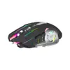 Novo Mouse Gamer Luminoso Sem Fio Ultra-Rápido, Silencioso, Recarregável, Modo Duplo Bluetooth, E-Sports, Escritório, Transfronteiriço