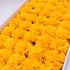 Flores Artificiales Cabezas de Flores de Jabón Día de las Madres Clavel Simulado Flor de Jabón con Materiales de Envoltura Floral Ramo de Flores Simuladas