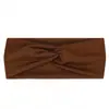 Diadema Deportiva Bohemia Europea y Americana para Mujer con Ala Ancha Diadema para Yoga Fitness Elástica Peso para el Cabello Diadema para Correr Deportes