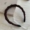 Pinza para el pelo estilo coreano con lunares pequeños y tejido trenzado para mujer 2026 Nuevo estilo suave Versátil para lavarse la cara Presionar el pelo Pinzas para el pelo antideslizantes