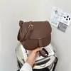 Bolsa de Mão Pequena Retro de Luxo para Mulheres, Nova Coleção Verão 2026 Estilo Coreano Versátil Bolsa de Ombro Transversal Sela