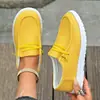 Zapatos casuales de talla grande para mujer transfronterizos, nueva colección primavera/otoño 2026, estilo europeo y americano, mocasines slip-on de suela plana, zapatos de vestir sencillos para mujer