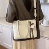 Bolso Tote de Gran Capacidad Nuevo 2026 para Mujer, Bolso de Hombro Elegante y Sencillo para el Trabajo, Bolso de Hombro de Nicho para Dama