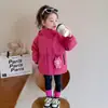 Cortavientos 3 en 1 para niña para otoño e invierno 2025, chaqueta acolchada nueva y elegante para bebés, ropa de abrigo de invierno para niños