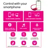 Charan Little Tadpole APP Huevo Vibratorio Portátil para Mujeres, Masturbador Portátil, Juguete Sexual para Adultos, Dropshipping