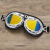 Em Estoque Óculos de Proteção para Capacete de Veículo Elétrico de Motocicleta Vintage Inclinados Óculos de Proteção para Motocicleta Harley Óculos de Proteção Off-Road Uv