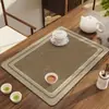 Alfombrilla Drenante para Encimera de Cocina Alfombrilla Absorbente de Tierra de Diatomeas Baño Lavabo Antideslizante Sin Lavado Alfombrilla de Control de Agua