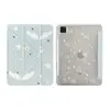 Capa Protetora para Tablet iPad 10ª/11ª Geração com Asas Brancas de Bolinhas 10.9/10.2 polegadas Dobra Y