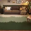 Alfombra estilo americano para sala de estar, impermeable, sin necesidad de limpiar, novedad 2025, para mesa de café, sofá, suelo del hogar, entrada de alta gama