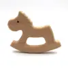 Suministro directo de fábrica palo para morder dientes de bebé Madera de haya diente calmar forma de animal palo para morder dientes morder música