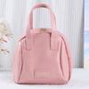 Bolsa de Cosméticos Nueva de Gran Capacidad, Portátil Maillard para Viaje, con Asa para Guardar Artículos de Tocador y Brochas de Maquillaje, Bolsa de Cosméticos Simple