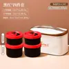 Lonchera para Exteriores, Caja de Acero Inoxidable para Conservar Frescura, Lonchera Portátil para Trabajadores de Oficina, Lonchera Espesa de Gran Capacidad, Venta al por Mayor por Fabricante