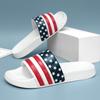 Chanclas de Bandera Nacional de Verano Pantuflas para Hombre Comercio Exterior al Aire Libre Talla Grande Moda Casual Ligeras Chanclas de Playa Venta Directa de Fábrica