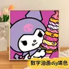 Bolo de Sushi Gourmet DIY Pintura a Óleo Digital Série Frutas e Animais Pintada à Mão Pintura Decorativa Acrílica Atacado em Estoque