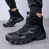 Novas Botas Táticas, Botas Militares Modernas para Exterior, Botas de Deserto de Cano Alto, Botas de Treinamento Militar de Combate, Botas de Caminhada Antiderrapantes Resistentes ao Desgaste