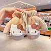 Luvas de Pelúcia de Gato com Estampa de Leopardo para Mulheres, Luvas Grossas de Inverno com Cordão para Pendurar no Pescoço para Meninas, Luvas à Prova de Frio para Ciclismo para Crianças de 3-6 Anos