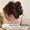 Presilha de Cabelo de Acrílico da Moda para Mulheres, Prendedor de Tubarão Exquisito de Alta Qualidade para Penteados Coques na Parte de Trás da Cabeça, Grampo Grande para Barracas de Mercado