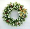 Suprimento Transfronteiriço Estilo Pastoral Americano Guirlanda Grande Anel de Grama Artificial Pendente Decoração de Porta Guirlanda de Natal de Eucalipto