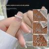 Arte de Unhas Estilo Japonês Arte de Unhas Pérola Círculo Completo Bandeja de Joias Pérola Branca Decoração de Joias para Unhas Fototerapia 5 Tamanhos para Uso em Loja
