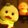 Nova Luz Noturna de Sapo e Pato Desenho Animado Proteção Ocular para Bebê Alimentação Luz Suave Sono Lâmpada de Cabeceira Criativa Modelo Transfronteiriço