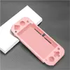 Funda de Cristal para Switch Lite, Carcasa Transparente con Purpurina, Carcasa Dura de PC, Funda Protectora Transparente de Cristal Completa para Lite