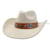 Sombrero de Vaquero de Gamuza Suave Estilo Europeo y Americano para Hombre y Mujer, Sombrero de Sol de Otoño e Invierno Transfronterizo, Ala Ancha, Sombrero de Copa, Sombrero de Jazz