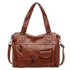 Bolso Transfronterizo para Mujer 2026 Otoño e Invierno Nuevo Estilo Bolso de Mamá Cuero Suave Versátil Europeo y Americano Bolso de Hombro Cruzado Gran Capacidad Bolso de Axila