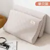 Un par de fundas de almohada de algodón y látex 30x50, funda de almohada de algodón puro para espuma viscoelástica individual 40x60 para uso doméstico