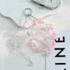 Colgante de Cadena para Teléfono con Lazo de Perlas para Mujer, Accesorio Decorativo para Bolso, Adorno Colgante Creativo Lindo