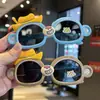 Gafas de Sol Polarizadas Divertidas de Mono para Niños Patas Suaves de Silicona Gafas de Sol de Dibujos Animados Juguete Parasol para Niños Gafas Trendy para Niños